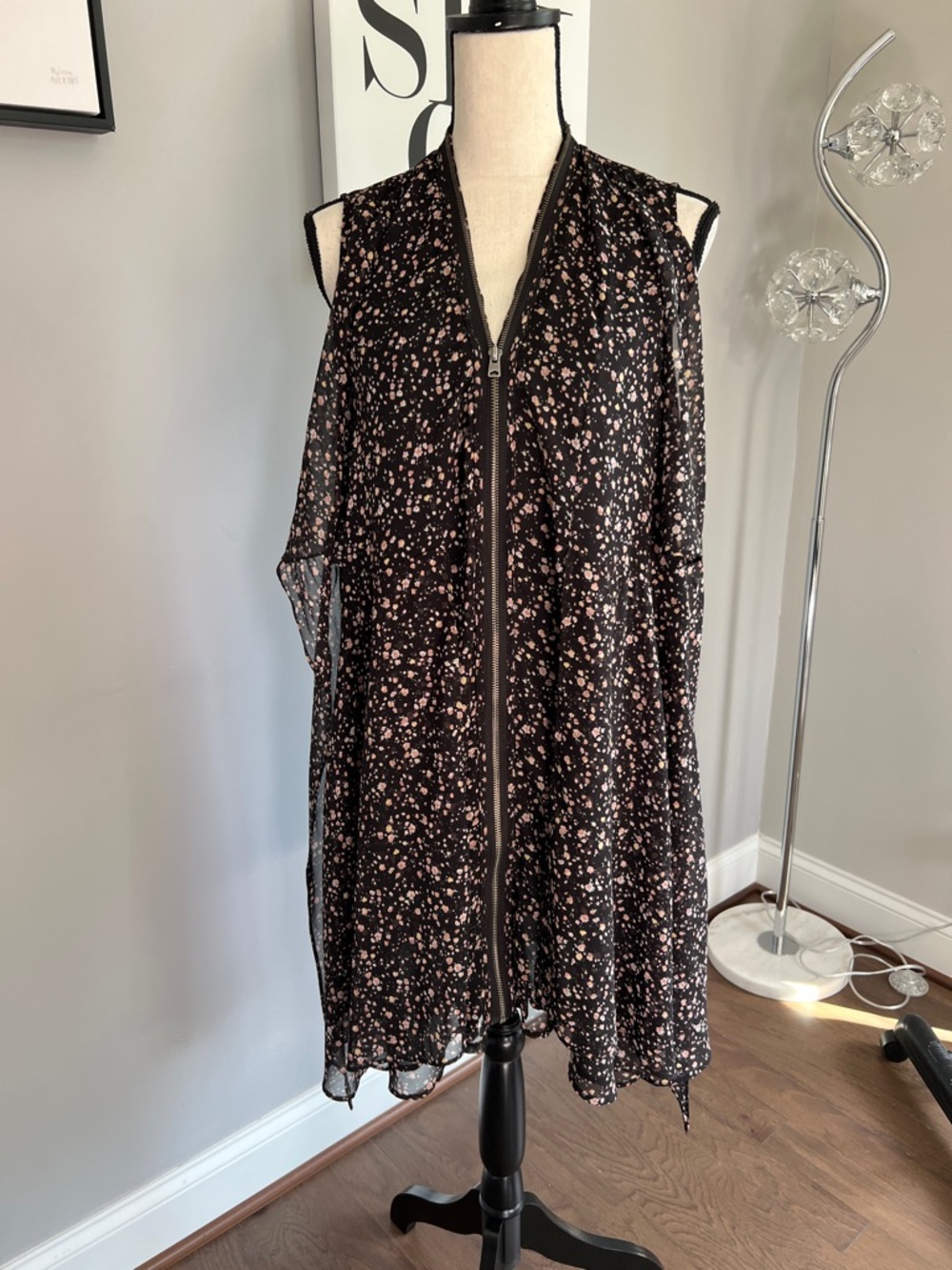 AllSaints Jayda Pepper Dress - Picture 4 of 11